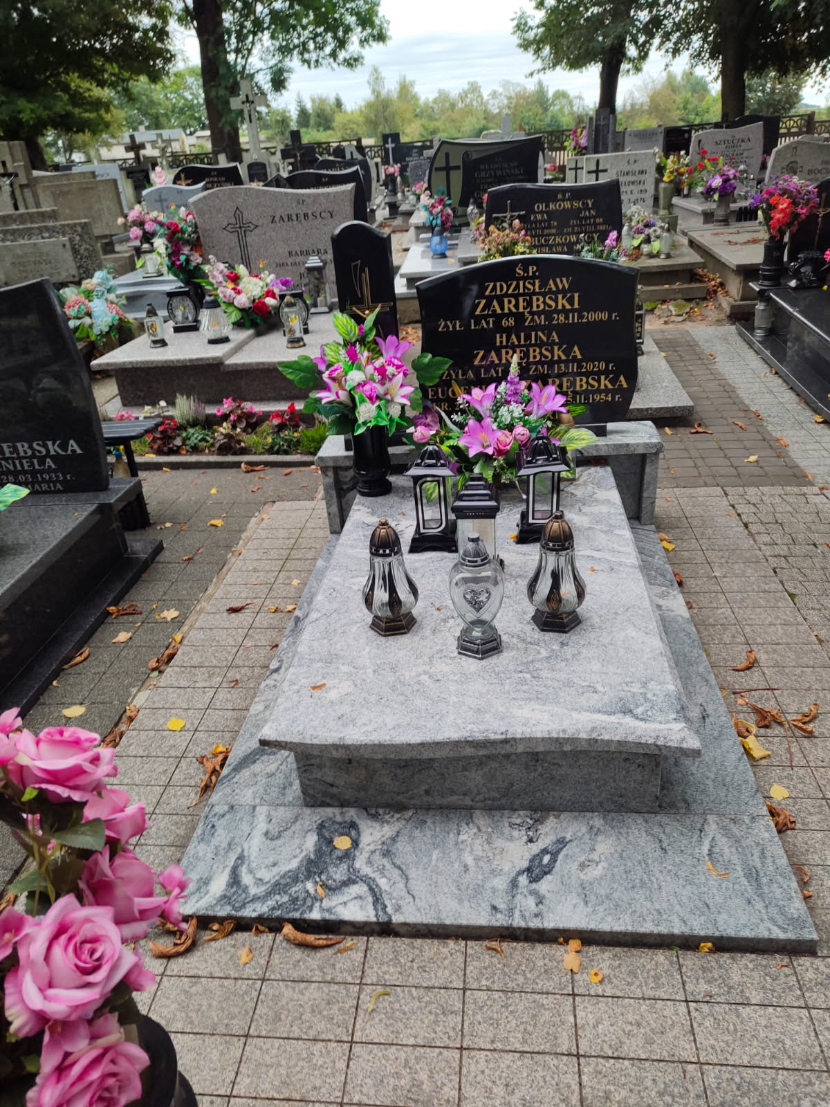 Grób Eugenia Zarębska