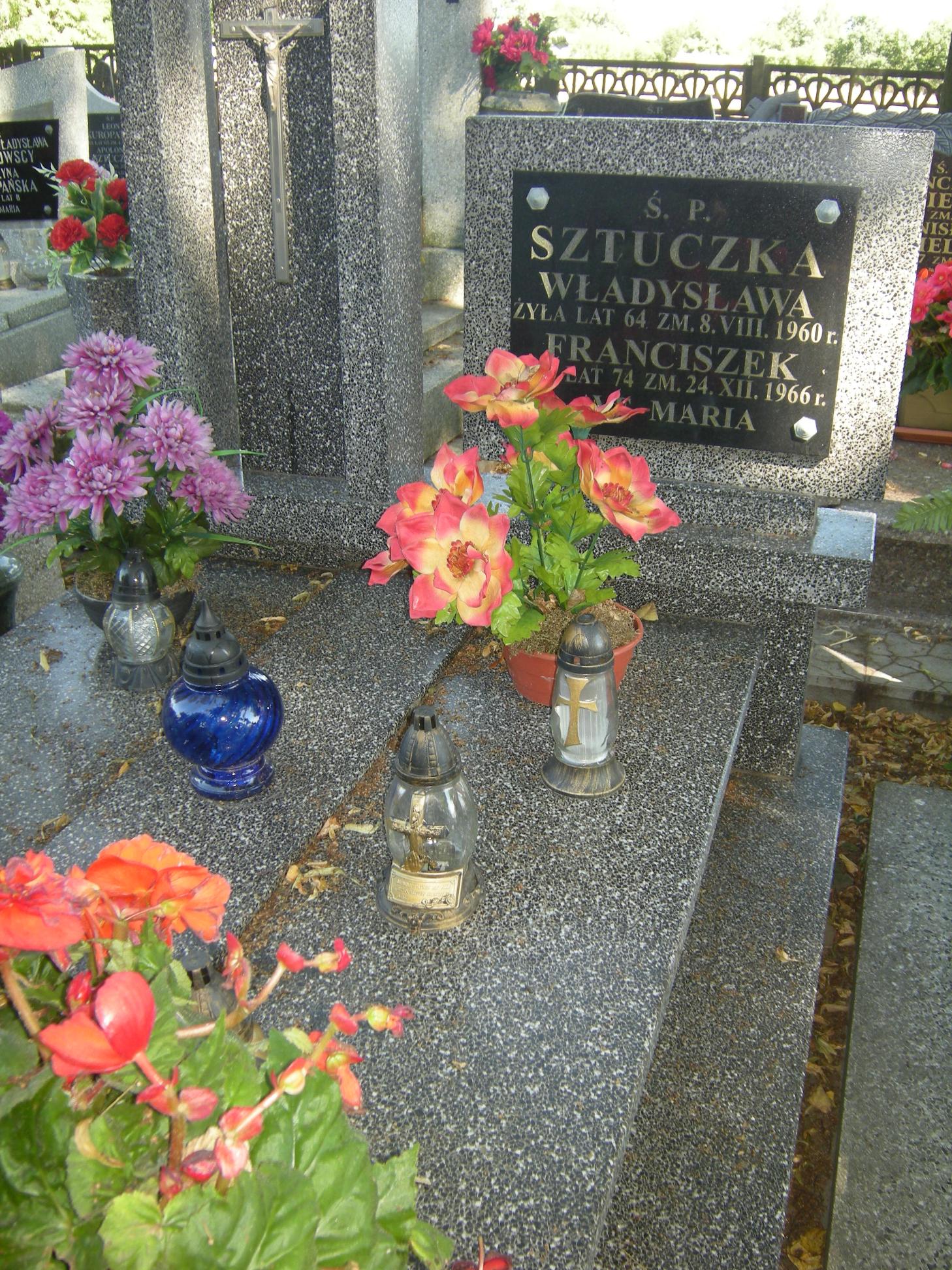 Grób Franciszek Sztuczka