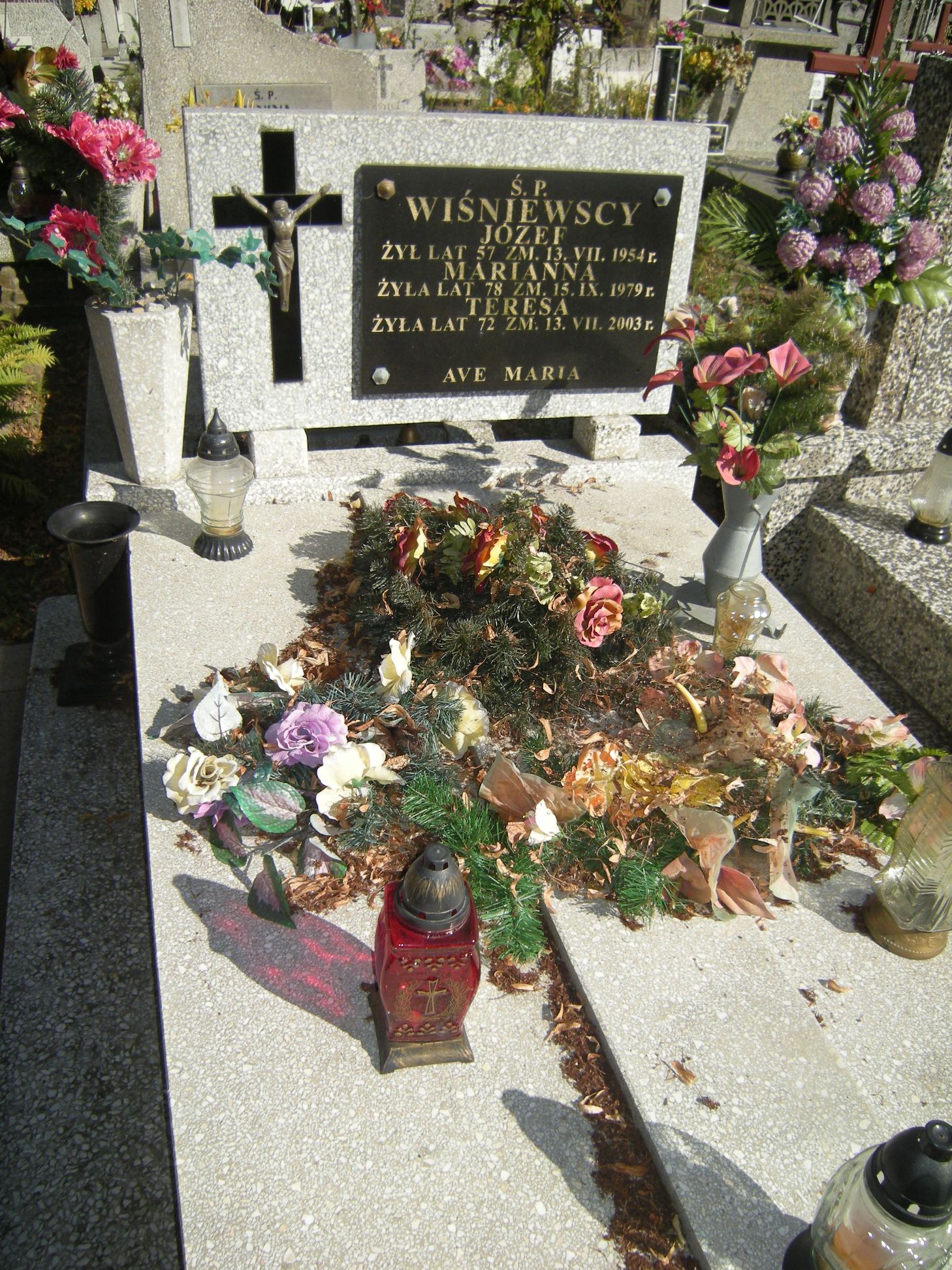 Grób Stanisława Wiśniewska