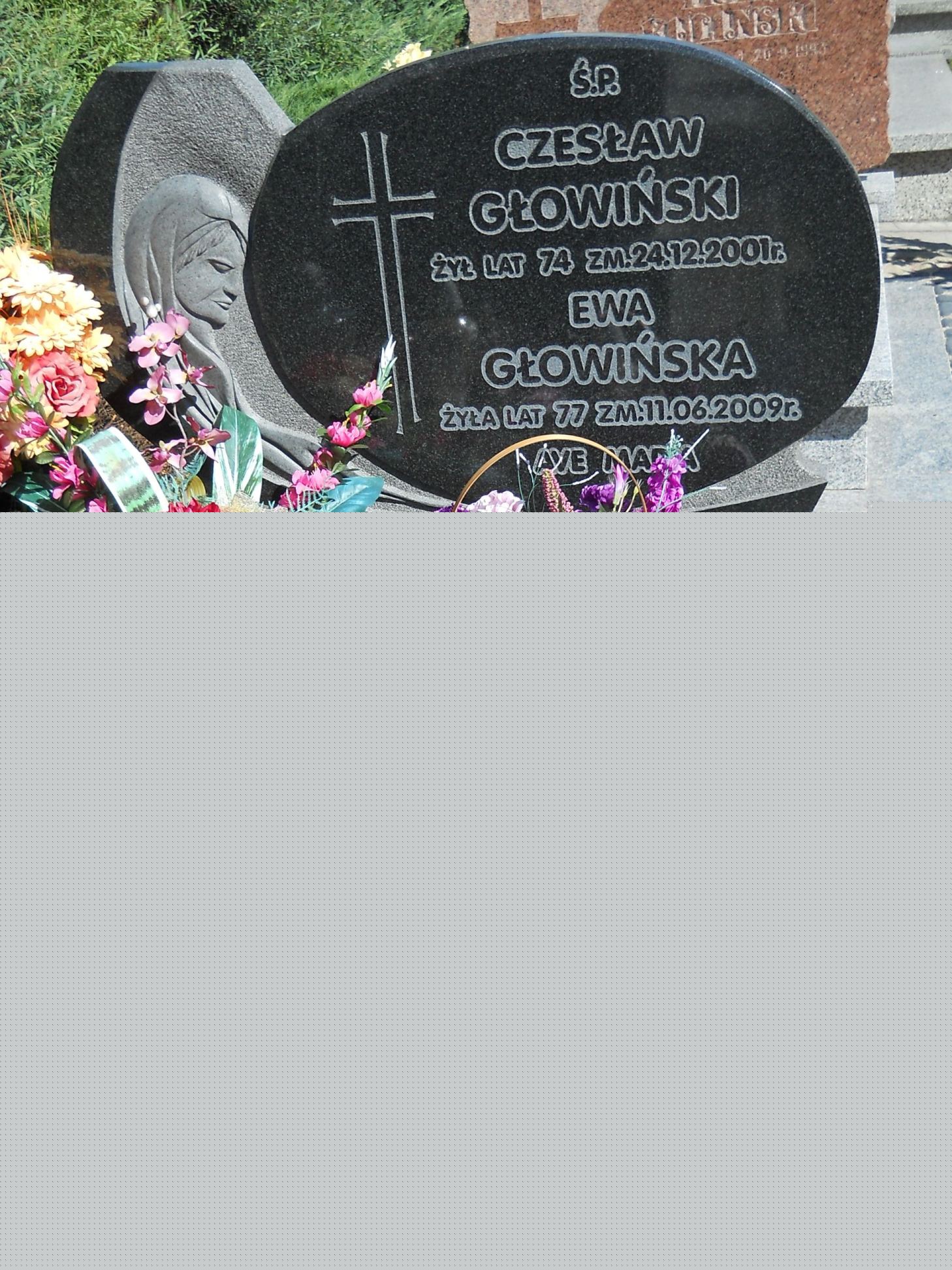 Grób Czesław Głowiński