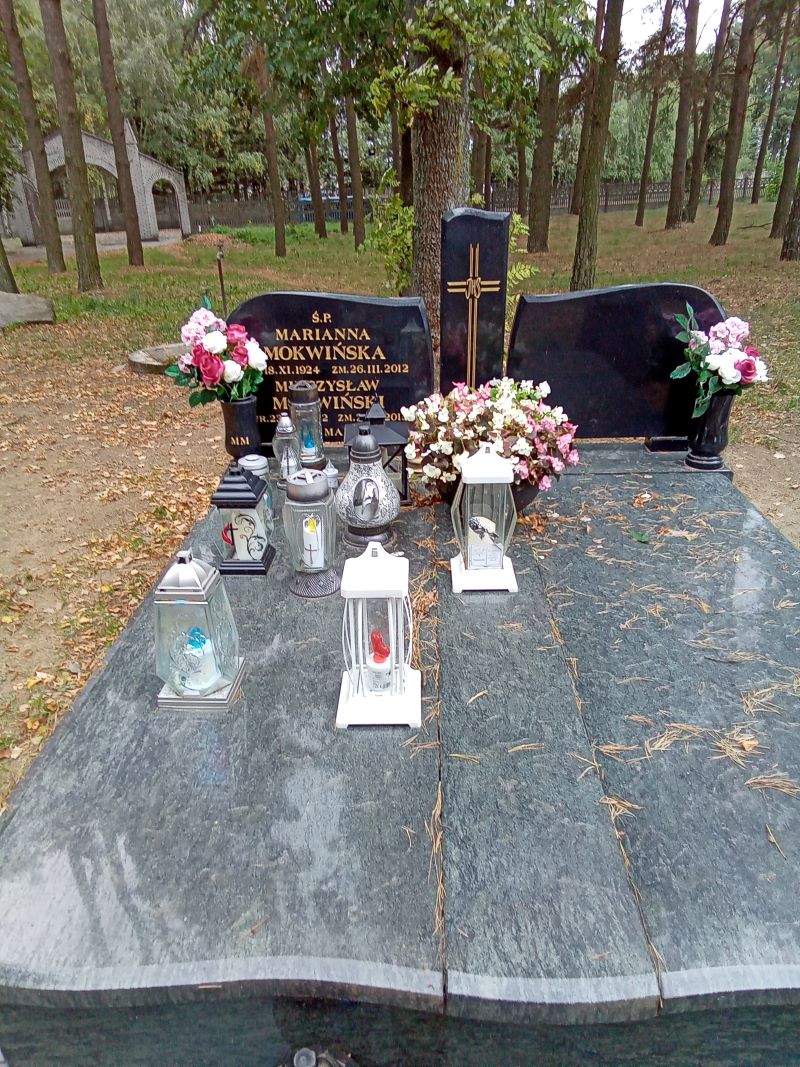 Grób Mieczysław Mokwiński