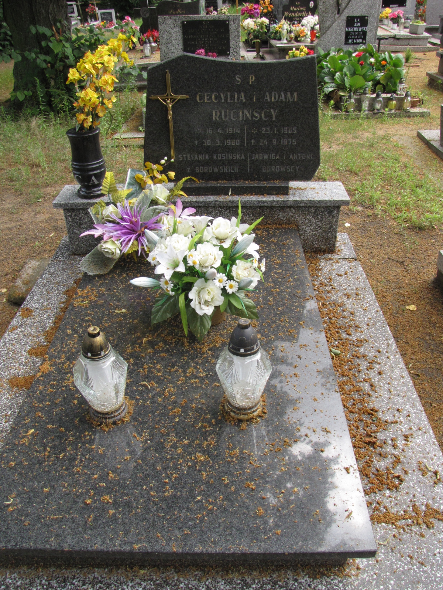 Grób Cecylia Rucińska