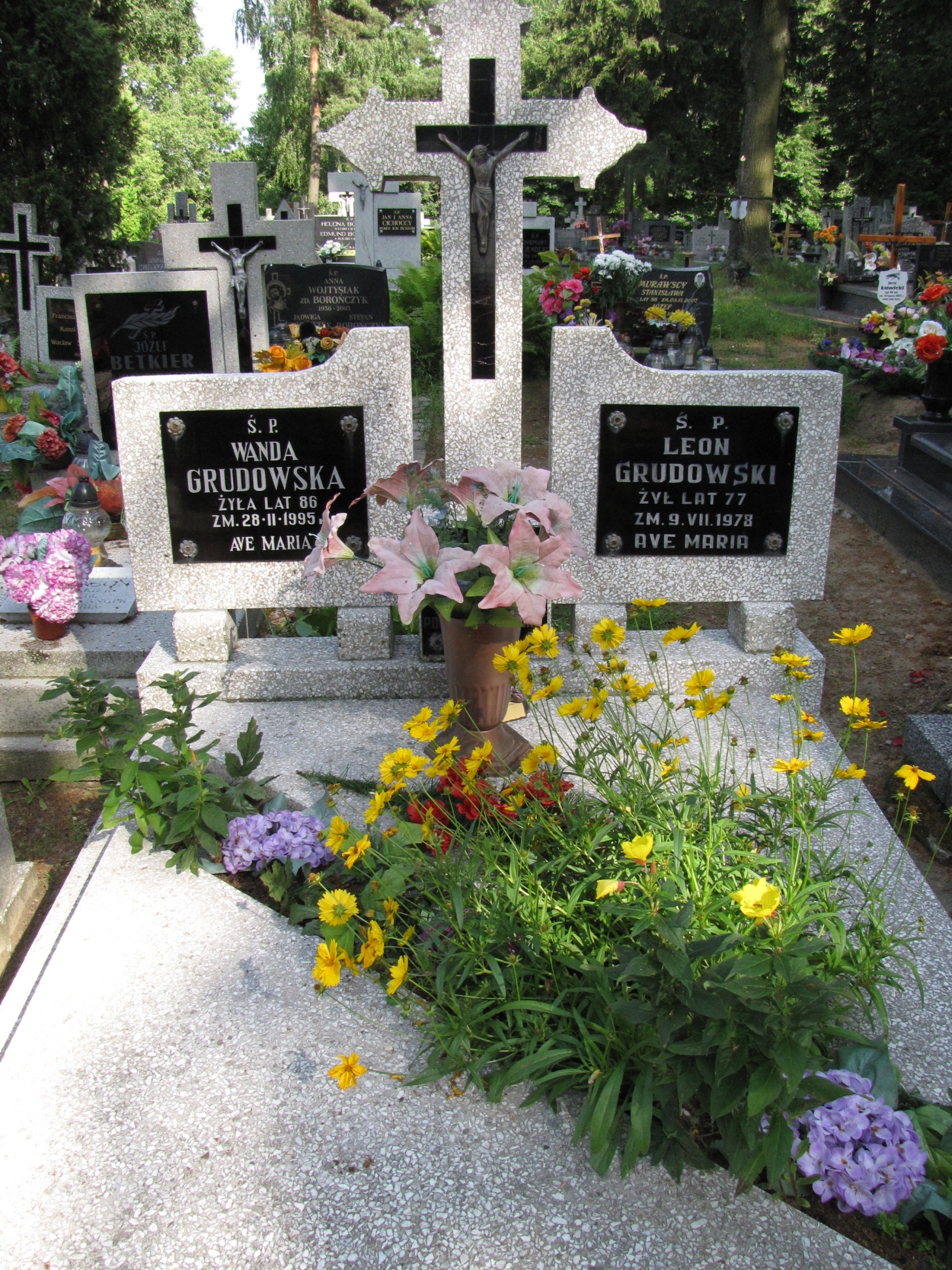 Grób Wanda Grudowska