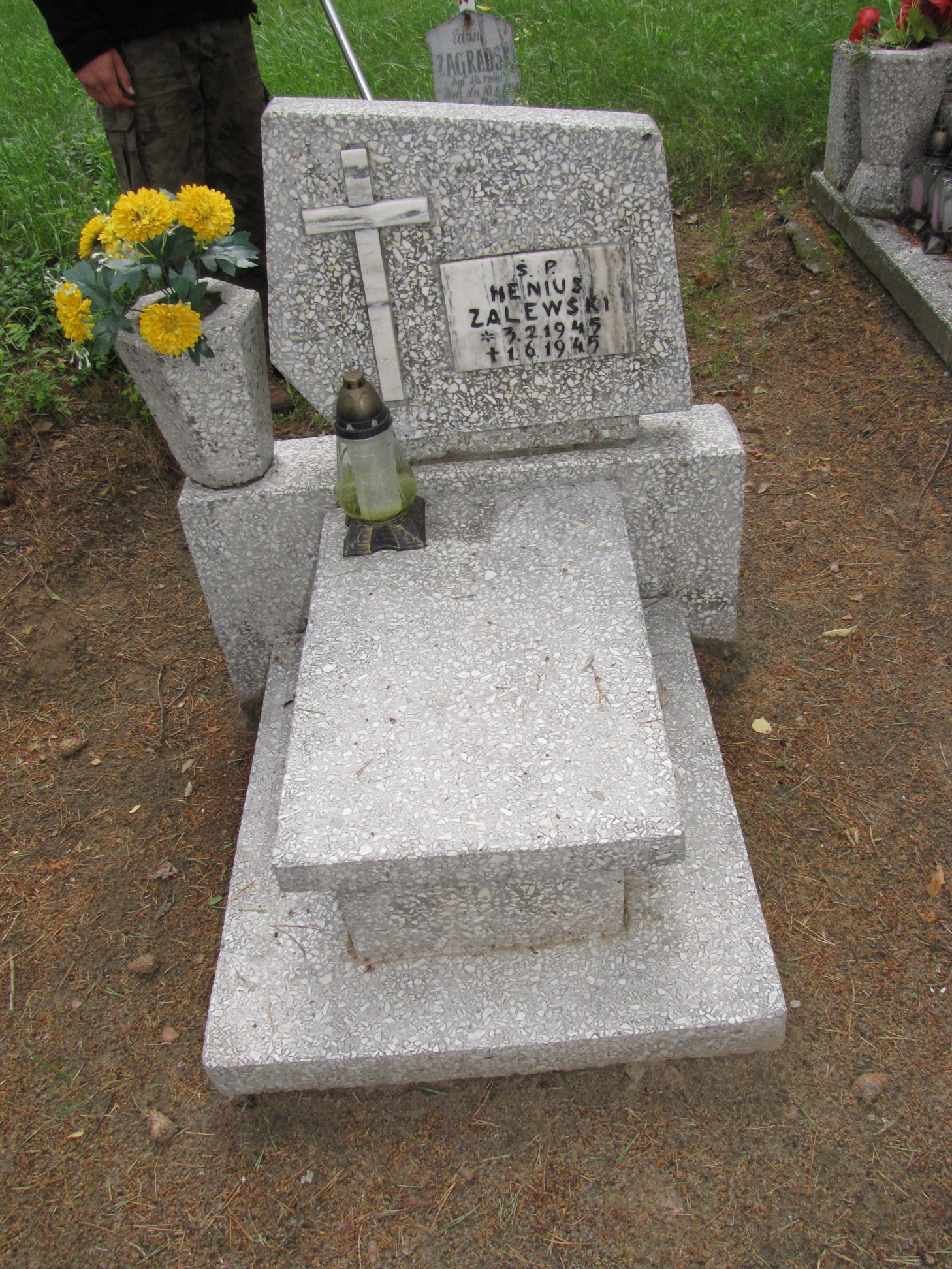 Grób Heniuś Zalewski